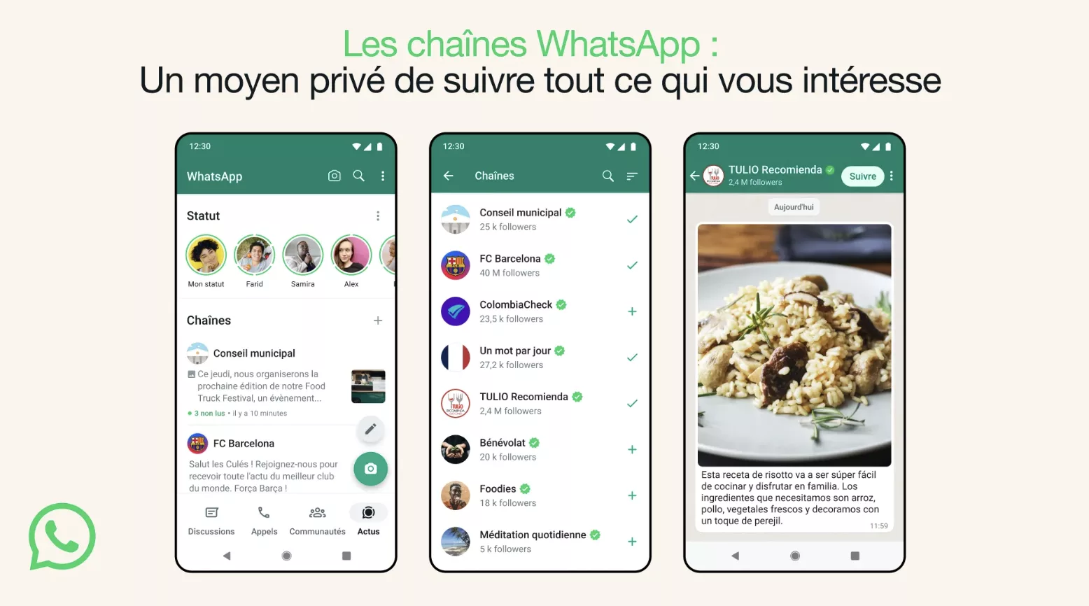 Pourquoi utiliser les chaînes WhatsApp peut booster votre SEO